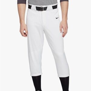 Nike White Kids boys baseball pants knickers